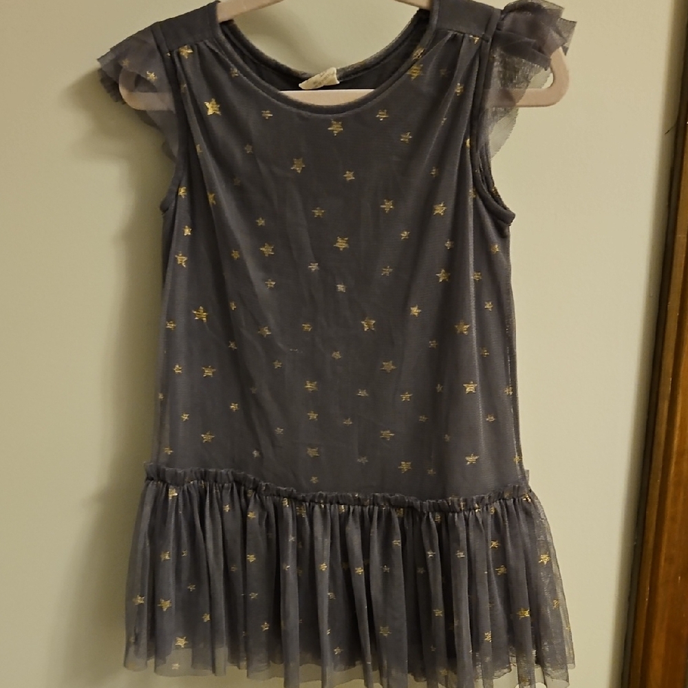 Zara Girls' Starry Tulle Dress